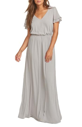 Women's Show Me Your Mumu Michelle Maxi Dress, Size - Grey