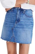 Women's Madewell Frisco Denim Miniskirt - Blue