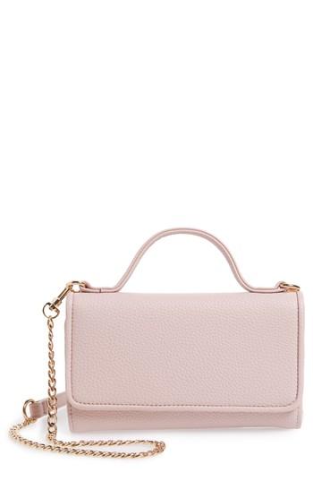 Women's Emperia Dharma Faux Leather Wallet On A Chain - Pink