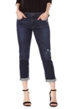 Women's Paige Brigitte High Waist Crop Boyfriend Jeans