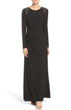 Women's Vince Camuto Embellished Jersey Gown