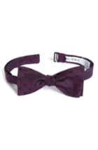 Men's Calibrate Modern Heather Dot Silk Blend Bow Tie