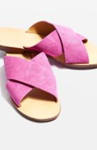Women's Topshop Hawaii Crisscross Sandal .5us / 35eu - Pink