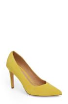 Women's Leith Palma Pointy Toe Pump .5 M - Yellow