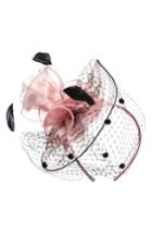 Women's Nordstrom Dot & Feather Fascinator Headband -