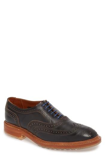 Men's Allen Edmonds Mctavish Lugged Wingtip D - Black
