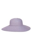 Women's Eric Javits Bella Squishee Sun Hat - Purple