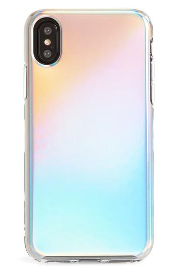 Felony Case Holographic Iphone X Case - Blue
