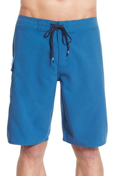 Men's Rvca 'western' Board Shorts - Blue
