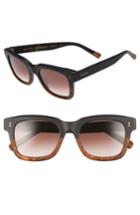 Women's Raen Gilman 52mm Sunglasses - Matte Black/ Burlwood