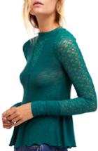 Women's Free People No Limits Layering Top - Green