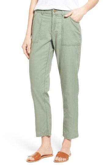 Women's Caslon Crop Utility Pants