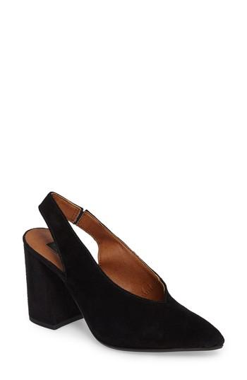 Women's Topshop Georgia Slingback Pump .5us / 41eu - White