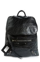 Balenciaga Small Classic Traveller Lambskin Leather Backpack -