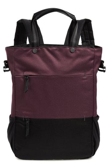 Nordstrom Camden Rfid Convertible Backpack - Purple