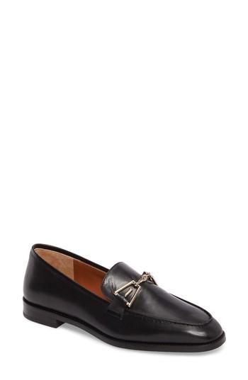 Women's Aquatalia Teodora Weatherproof Loafer .5 M - Black