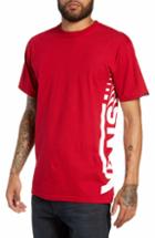 Men's Vans Distorted Short Sleeve T-shirt - Red