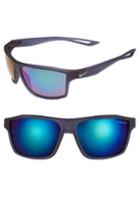 Men's Nike Legend 65mm Mirrored Multi-sport Sunglasses - Matte Midnight Navy
