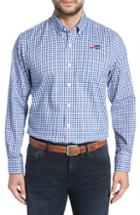Men's Cutter & Buck League Buffalo Bills Fit Shirt, Size Medium - Blue