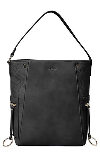 Urban Originals Retro Romance Vegan Leather Tote - Black