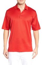 Men's Bugatchi Two-tone Polo, Size - Red