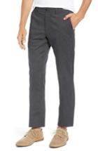 Men's Bonobos Straight Fit Stretch Washed Chinos X 30 - Grey