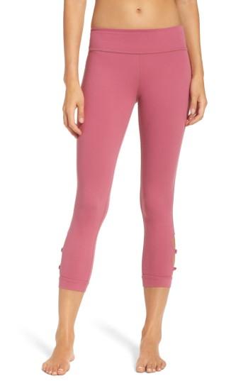 Women's Beyond Yoga Full Circle Capris - Pink