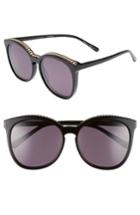 Women's Stella Mccartney 59mm Cat Eye Sunglasses - Black
