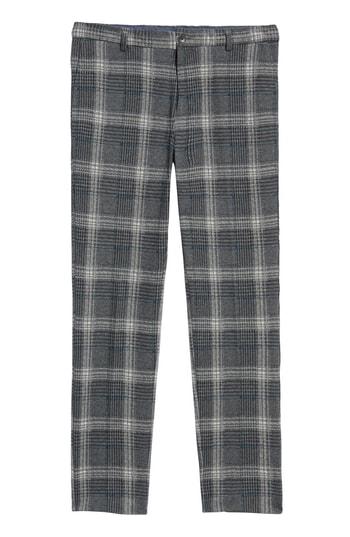 Men's Scotch & Soda Mott Slim Fit Plaid Chinos X 32 - Grey