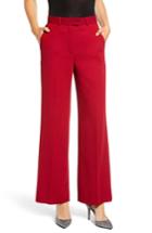 Women's Topshop Slouch Suit Trousers Us (fits Like 0-2) - Burgundy