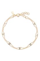 Women's Ef Collection Lucky 7 Baguette Chain Diamond Bracelet