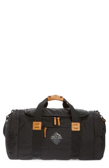 Men's United By Blue Arc Duffel Bag - Black