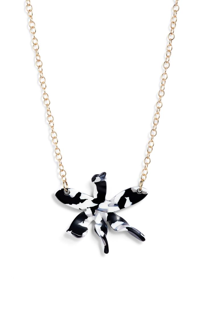 Women's Lele Sadoughi Water Lily Necklace (nordstrom Exclusive)