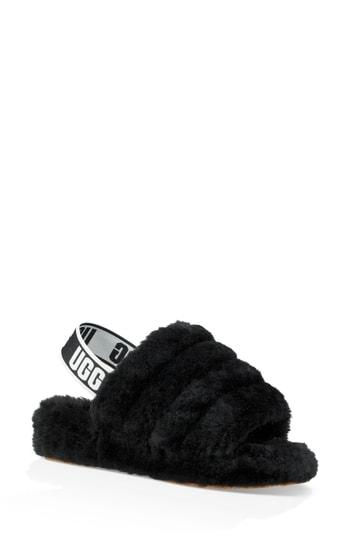Women's Ugg Fluff Yeah Genuine Shearling Slide Slipper