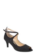 Women's J. Renee Rolyne Peep Toe Pump .5 Aa - Black