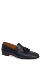 Men's Magnanni Tavares Tassel Loafer M - Blue