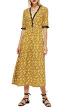 Women's Topshop Cheetah Midi Dress