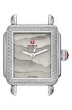 Women's Michele Deco Diamond Watch Head, 33mm X 3mm