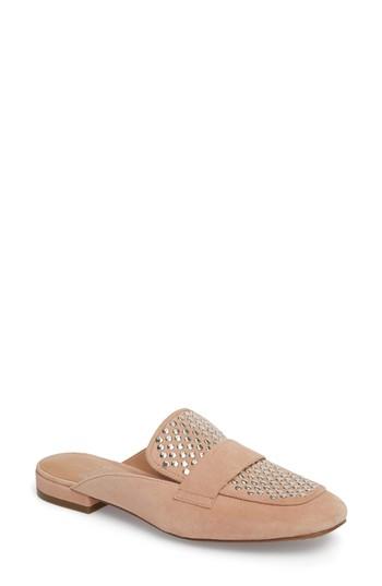 Women's Linea Paolo Avery Studded Mule .5 M - Beige