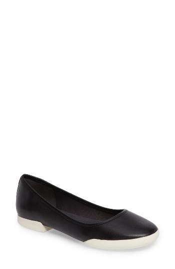 Women's Camper Casi Tip Tap Low Heel Flat Eu - Black