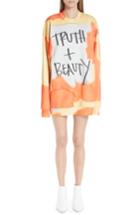 Women's Marques'almeida Truth & Beauty Oversized Sweatshirt - Yellow