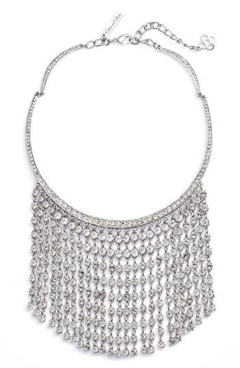Women's Oscar De La Renta Raindrop Fringe Necklace