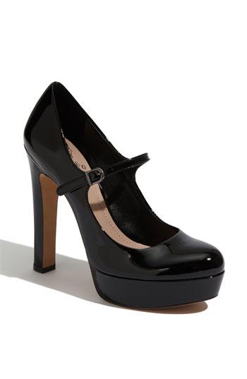 Vince Camuto 'Jasper' Mary Jane Pump Black Patent 10 M