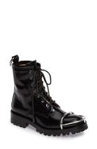 Women's Alexander Wang 'lyndon' Military Boot .5us / 37.5eu - Black