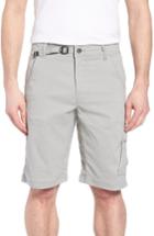 Men's Prana Zion Stretchy Hiking Shorts - Grey