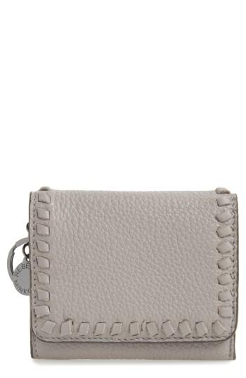 Women's Rebecca Minkoff Mini Vanity Leather Wallet - Grey