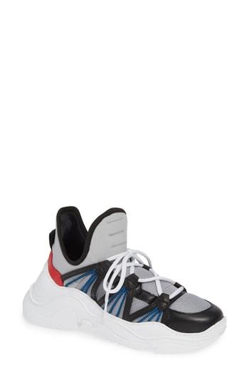 Women's Schutz Anick Lace-up Sneaker M - Grey