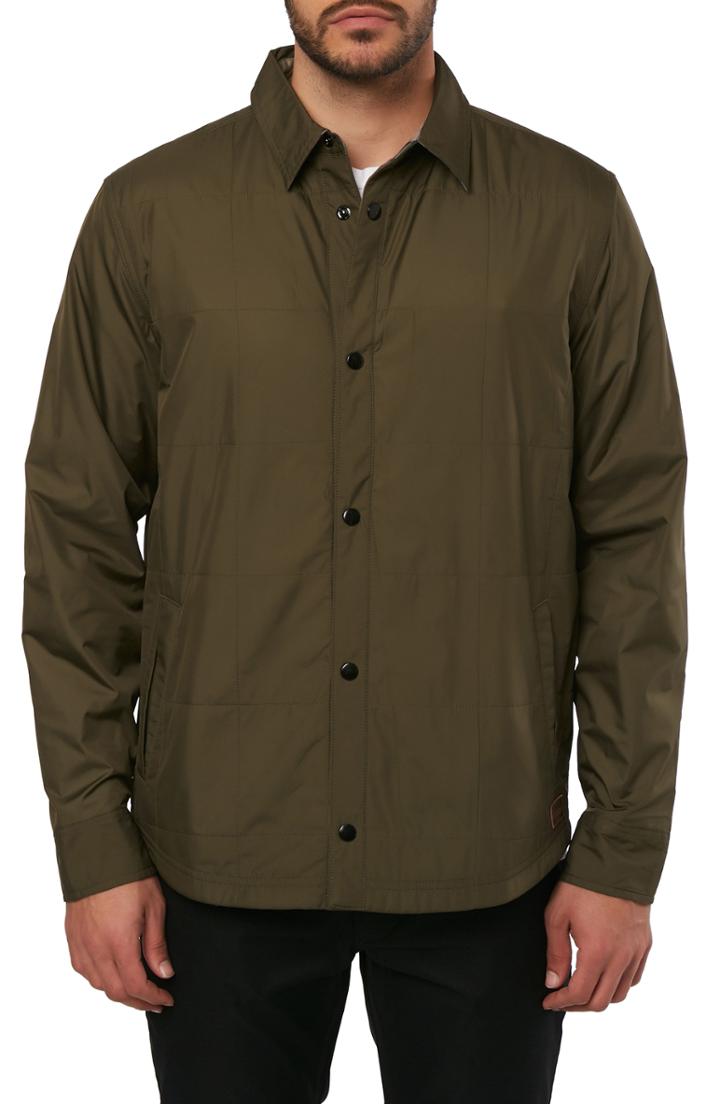 Men's O'neill Traveler Reversible Jacket, Size - Green