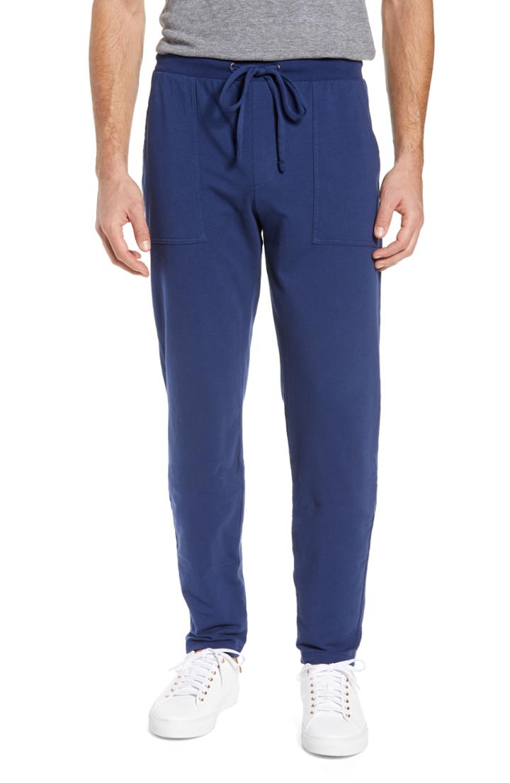 Men's Goodlife Slim Fit Micro Terry Sweatpants - Blue