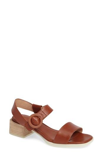 Women's Camper Kobo Buckle Strap Sandal Eu - Brown